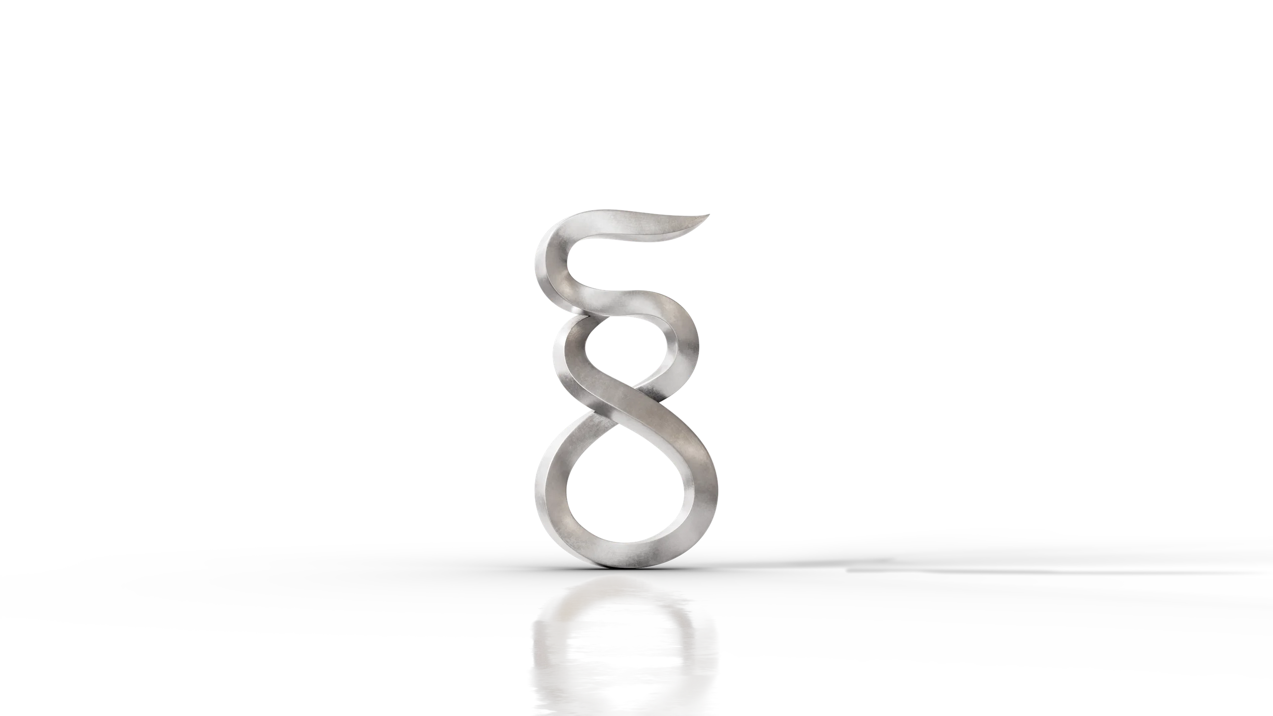 5 AND 8 Sculpture Logo